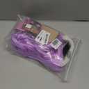 eNilecor Purple Wig, Short Colored Wigs Bob Wig for Women, Natural Wavy Colorful 14 Inch Middle Part Synthetic Lilac Neon Wig for Cosplay Party Costume lavender Purple