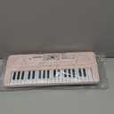 M SANMERSEN Kids Piano Keyboard with Microphone 37 Keys Portable Electronic Keyboards for Beginners Musical Toy for 3/4/5/6 Year Old Girls Boys, Pink