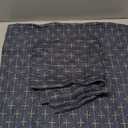 MIULEE Pack of 2 Decorative Burlap Linen Throw Pillow Covers Modern Farmhouse Vintage Pillowcase Rustic Woven Textured Cushion Cover for Sofa Couch Bed 20x20 Inch Blue