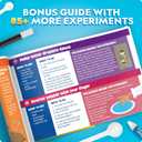 NATIONAL GEOGRAPHIC Science Magic Kit Science Kit for Kids with 100+ Unique Experiments and Magic Tricks, Chemistry Set and STEM Project, A Great Gift for Boys and Girls