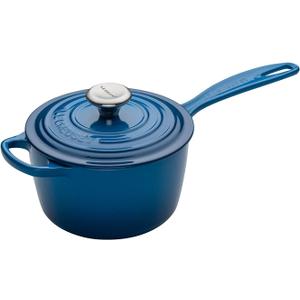 Le Creuset Enameled Cast Iron Signature Saucepan, 1.75 qt., Marseille