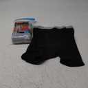 Hanes Men's Underwear Boxer Briefs Pack, Cool & Breathable Cotton Moisture-Wicking Underwear for Men, No Ride Up (Medium, Black/Gray - 5 Pack)