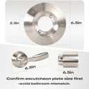 T14032 Shower Handle-Just Compatible with Delta Shower Trim Kit 14 Series, Just Compatible with Cartridge RP46074, Fits R10000 Series Valves (Cartridge/Valve Not Included), Brushed Nickel-Handle
