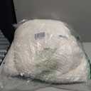 Snuggle Sac Buttery Ivory Throw Blanket for Couch, Reversible Super Soft Knitted Blankets, Warm Cozy Knit Fuzzy Plush Lightweight Throws Dupes for Sofa, Bed, Picnic, Ivory, 50 x 60 inches