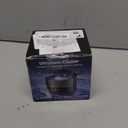 Rechargeable Dental Ultrasonic Cleaner, 180ML Denture Cleaner Machine, Dental Cleaning with 3 Modes, Black