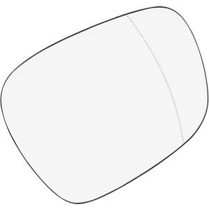 for BMW X3 2011-2014 Mirror Glass Heated with Backing Plate Passenger Right Side Rear View Mirror Glass