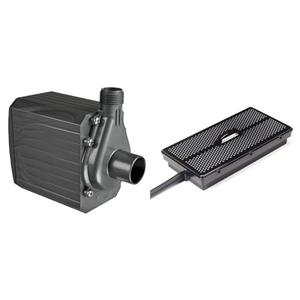 Danner Manufacturing, Inc. Pondmaster Magnetic Drive Water Pump, 02750 and Garden Pond Filter,