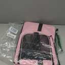 Cat Carriers Soft-Sided,Pet Carrier for Small Cats Dogs Puppies up to 1-15 LBS,TSA Airline Approved, (Medium,Pink) (17.0"L x 11.0"W x 11.0"H)