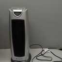 Comfort Zone 1500W Oscillating Ceramic Tower Space Heater  Portable Electric Heater, Digital Display, Remote Control, 80 Oscillation & 12H Timer  Tip-Over & Overheat Protection for Home & Bedroom