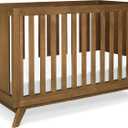 Davinci Otto 3-in-1 Convertible Baby Crib with Toddler Bed & Daybed Conversion, Durable & Easy to Assemble - GREENGUARD Gold Certified with 4 Adjustable Mattress Heights - Walnut