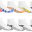 Fruit of the Loom boys Half Cushion Socks 10 pairs