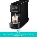 CASABREWS CM7036E Espresso Machine for Nespresso Original Pods, 20 Bar Compact Capsule Coffee Machine with 21 oz Removable Water Tank and 4 Brewing Modes, Mini Espresso Maker for Home or Office, Black