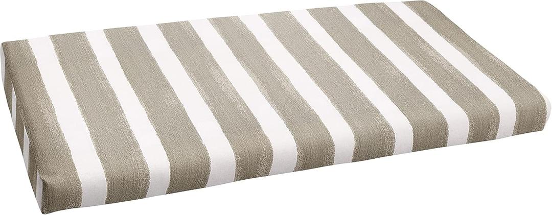 Sorra Home Nico Outdoor/Indoor Bench Cushion, 42 x 20 x 2, Tan