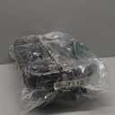 12 Quart Plastic Wash Basin Dish Pan Tub, 4 Packs, Black