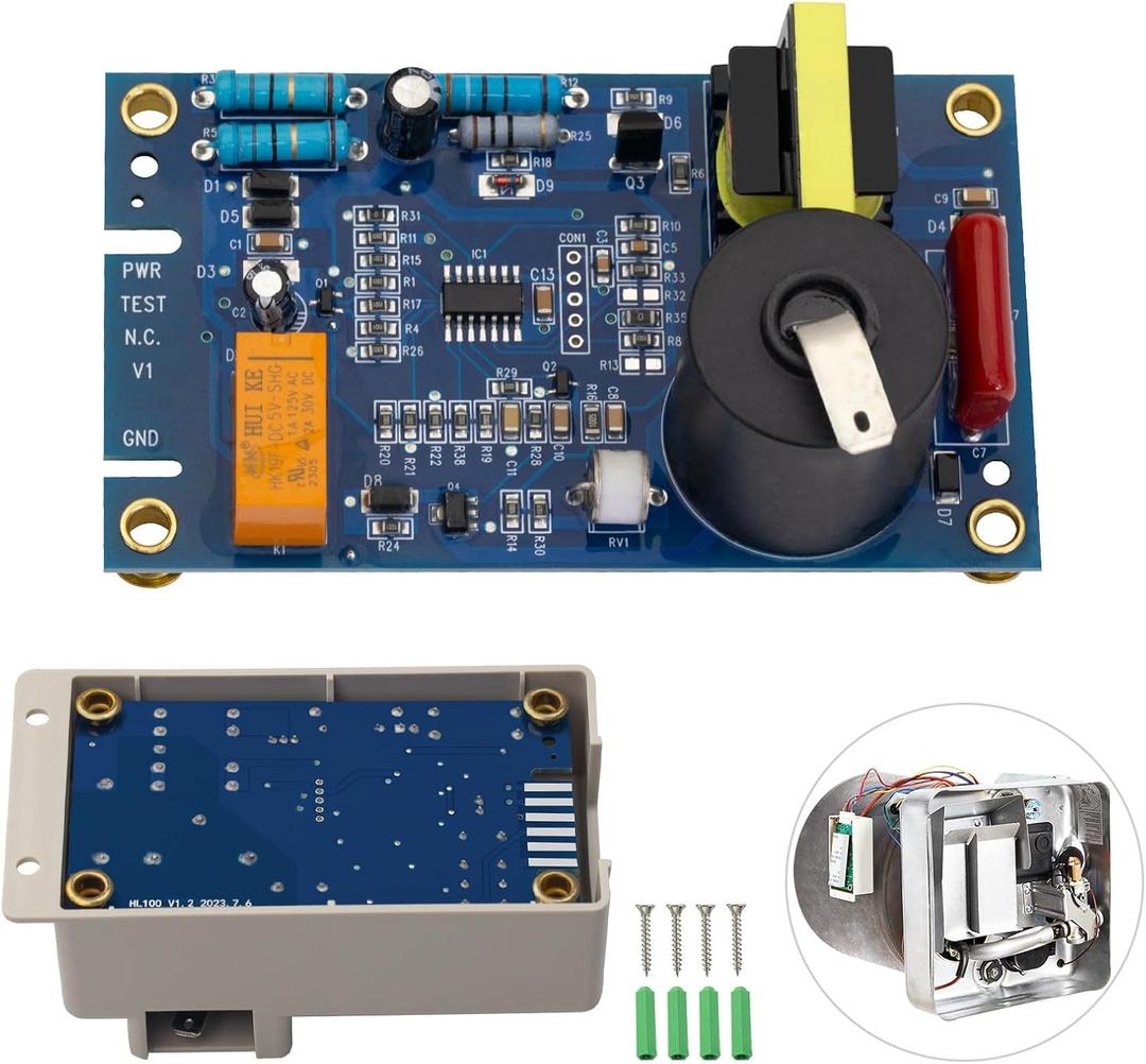 520814 Water Heater Ignition Control Circuit Board, RV Water Heater Circuit Board Compatible with Suburban RV Water Heater & Furnace (Cover Band) (Blue)
