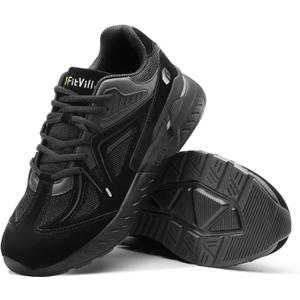 FitVille Women's Extra Wide Walking Shoes Wide Width Sneakers for Flat Foot Plantar Fasciitis Heel Pain Relief - Rebound Core 12EW