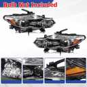 Headlights for Left and Right Replacement for Nissan Murano 2009-2014