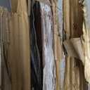 Therwen 10 Pieces Steel Landscape Edging with 10 Clips, 40 x 6 Inch Steel Garden Edging Border Landscape Edging Metal Landscape Edging Metal Edging for Landscaping Lawn Yard (Brown)