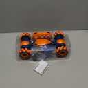 Gesture Sensing RC Stunt Car - Boys Girls Toys Age 6-8-12, 4WD Hand Controlled Remote Control Twist Car with Light & Music,Cool Birthday presents and Ideas Gifts for Kids Age 6 7 8 9 10 11 12 YearsOld (Blue Orange)