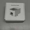 WiFi Fish Feeder Automatic Dispenser,Automatic Fish Feeder for Aquarium,Intelligent,Precise Food Distribution,with App Control Timer USB Powered,for Diameter Less Than 4mm Food