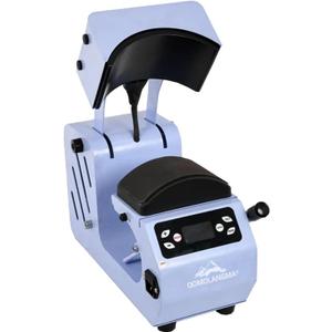 Auto Cap Press Machine 2 in 1 Automatic Cap Hat Heat Press Machine with 2pcs Interchangeable Platens for Hat Press Cap Iron On Press Sublimation Printing