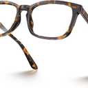 VISOONE Blue Light Blocking Glasses Square with Anti Computer Glare for Gaming Women and Men MONTANA