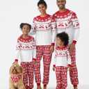 PATPAT Christmas Family Matching Pajama Sets Includes Christmas Socks - Perfect for Family Photos & Holiday Celebrations (XXXL)