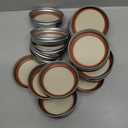 Dalzom® 23Pcs Canning Lids with Rings Regular Mouth, Premium Mason Jar Lids with Bands/Rings for Ball, Kerr Jars - Food Grade Material, 100% Fit & Airtight for Regular Mouth Mason Jars