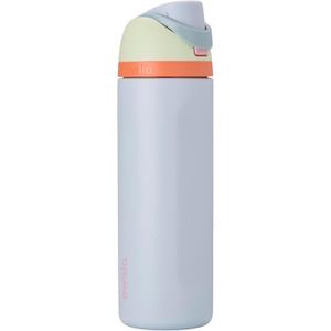 Owala FreeSip Insulated Stainless Steel Water Bottle with Straw for Sports, Travel, and School BPA-Free Sports Water Bottle, 24 oz, Beach House