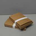 Best Paper Greetings 50 Pack Blank Cards and Envelopes 5x7, Kraft Paper A7 Notecards for DIY Open When Letters, Wedding Invitations, Birthday Cards