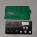 42002-0007S 461105 Control Board with 472610Z Switch Membrane Pad Compatible with Pentair MasterTemp NA LP Series 400 300 250 Sta-Rite Max-E-Therm NA and LP Series SR333NA