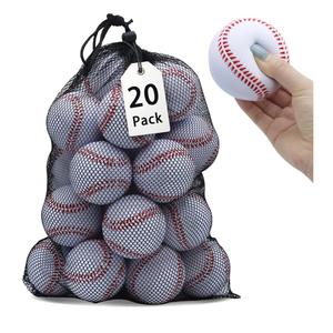 Magicorange Baseball,Foam Baseballs Training Baseballs Unmarked Practice Baseball for Hitting, Soft Toss, Batting, Fielding, Pitching