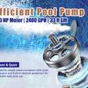 CIPU 12-inch Sand Filter Pump System for Above Ground Pools, 0.35HP 115V Pool Sand Filter with 4-Way Valve