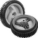 HQPASFY 583719501 Front Drive Wheels 8" Lawn Mower Wheels Compatible with Craftsman Lawn Mower Wheels Replace# 583719501 194231X427