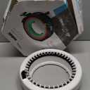 Addi Express King Size Knitting Machine, 46 Needle Round Loom with Row Counter and Hand Crank, Black, 17.7 Inch Flat Panel Width