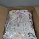 Lady Ann 100% Cotton Cal King Quilt Set - Yellow Flower Botanical Pattern Printed Quilted 118x106 Bedspread Set,Vintage Coverlet Ultra Soft Bedspread Set with Pillow Shams Al Season,3 PCS, Oversized King