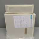 Shoe Organizer for Closet 2 Pack, Foldable Shoe Box with Adjustable Divider and Clear Cover, Space Saving Shoe Storage Organizer Cabinet with Reinforced Handles, Fits 40 Pair, Beige, TP11Y (Extra Large(26.5''L x 16.54''W x 13'H))