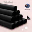 Large Black Construction Paper 18x24 Craft Paper for Drawing Poster DIY Art Project Medium Weight 100 Sheets