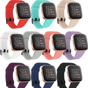 Fitbit Versa lite Bands, 8PCS Soft Silicone Watch Band Replacement for Fitbit Versa/Fitbit Versa SE/Fitbit Versa 2 Bands for Women Men