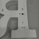 HXWEIYE LED Marquee Letters Lights Sign R, 26 Alphabet Light Up Letter and Number 0-9 Number Warm White Led Letters for Bar Party Birthday Home Wedding Decor (8.5 Inch)