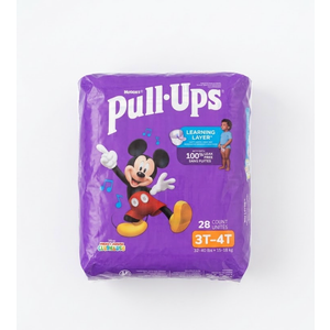 Pull-Ups Boys' Potty Training Pants, Size 3T-4T Training Underwear (32-40 lbs), 28 Count