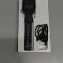 Smart Watch for Women and Men, 1.96-Inch Touch Screen Fitness Tracker, Black, IP68 Waterproof, Heart Rate Monitor, Sleep Tracking, Bluetooth Calling for Android iPhone and iOS.