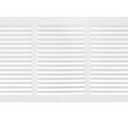 32" x 10" (Wall Opening Size) White Sidewall/Ceiling Return Air Grille (672 Series)