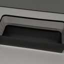 Bedside Caddy Shelf for Bunk Bed, Office Cubicle Walls, Crib Rails, Dorm Bed College Dorm Room Essentials Bed Shelf for Cell Phone Headphone Magazine Snacks (Black, L13.78in*W5.12in*H3.94in)