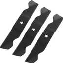 187254 187256 Medium Lift Blades for 532187254 532187256 539112053 Compatible with Husqvar na RZ5424 RZ5426 Z254 LGT2554 LGT2654 YTH24V54 YTH26V54 GTH26K54T 54" Deck Lawn Mower