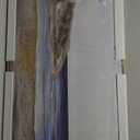 Yuaxker Large Ocean Wall Art Blue and Gold Wall Decor Framed Artwork Vogue Canvas Painting for Living Room Bedroom Dining Room Office Home Decor 30x60 Inch