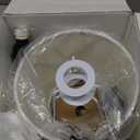 PUSU 2 Pack Cordless LED Nickel Table Lamps, Rechargeable 4000mAh 3 Way Dimmable Bedside Small Lamp with Fabric Shade, Lighting for Bedroom, Kids Room, Bathroom, Kitchen, Decor, Gift, Night Light