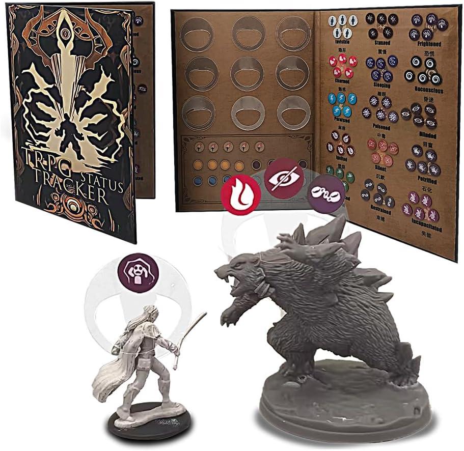 DND, Condition Indicators, Condition Markers, of 20 Conditions, TABLEGAME, D&D, LOOTCAT
