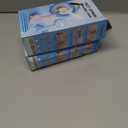 2 x 4-in-1 Pet Steam Spray Brush With Handle, Rubber Brush With Release Button, Dog Comb for Longhair & Shorthair Cat & Dog Cleaner (Blue)