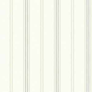 Chesapeake Lovage Green Linen Stripe Wallpaper, 4134-72549